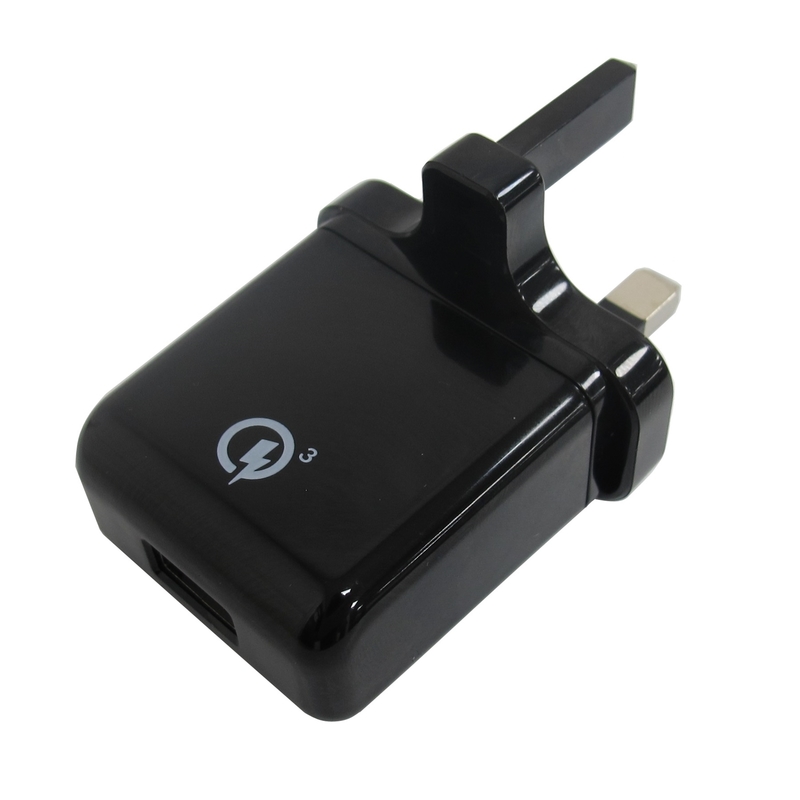 Evo Labs 3A Qualcomm Quick Charge 3.0 USB Wall Charger image 1