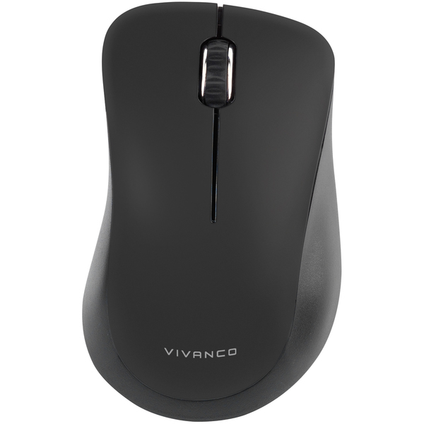 VIVANCO USB Wireless Bluetooth® Mouse, silent click, 3 buttons image 1