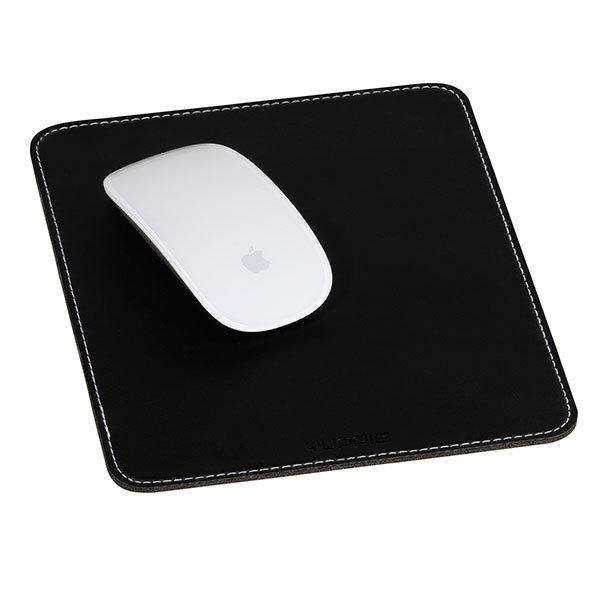 VIVANCO Mouse Pad Leather Look black image 1