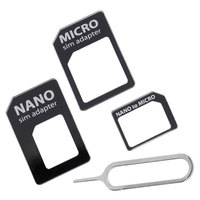 VIVANCO Sim Adapter Set, universal, incl. Sim Card Pin