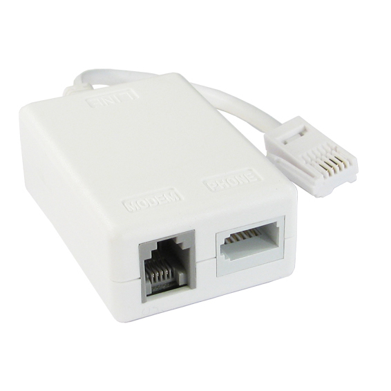 ADSL Microfilter (Leaded Adapter) image 1