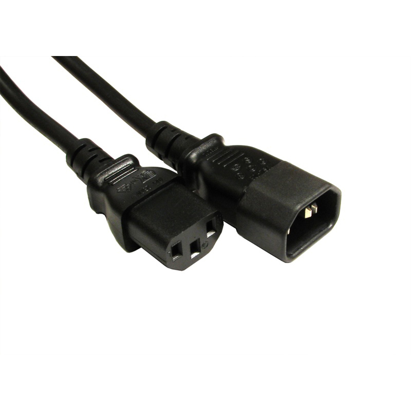 IEC Male to Female 1.8m Extension/UPS Cable image 1