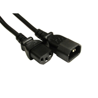 IEC Male to Female 1.8m Extension/UPS Cable