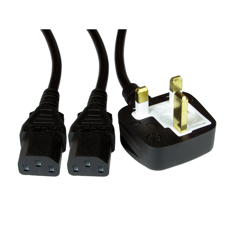 UK Mains - IEC 1.8m Splitter image 1