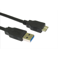 USB 3.0 A Male - micro B Male 2m