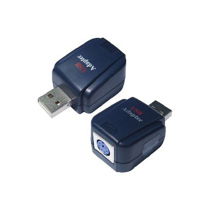 USB Female - PS2 Male Adaptor image 1