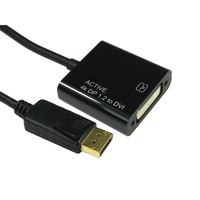 Active DisplayPort to DVI 4K Adaptor