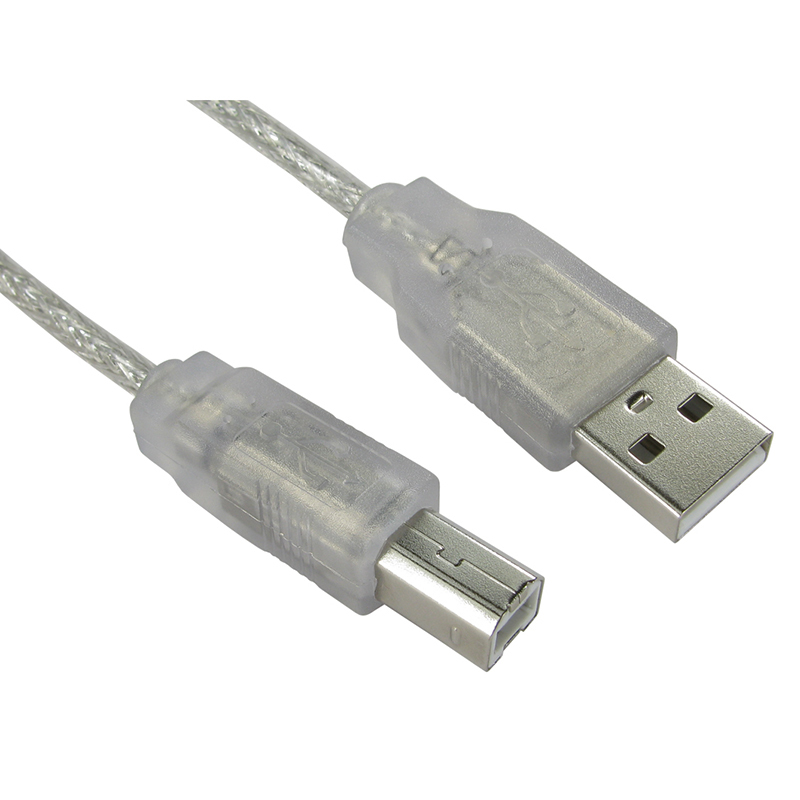 USB 2.0 Type A Male to Type B Male Printer Cable 3m image 1