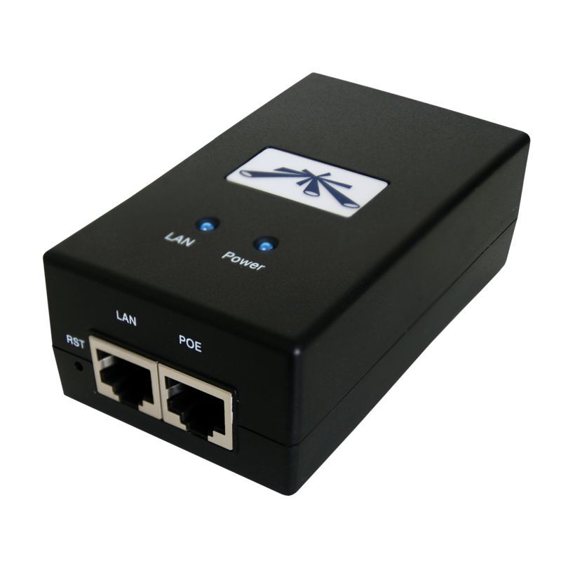 Ubiquiti Gigabit Passive PoE Power Adapter (Injector) - 24V image 1