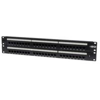 24 Port CAT6 Patch Panel 19 Rackmount 1U