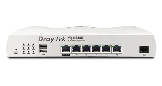 Draytek Vigor 2865 Wired VDSL Router image 1