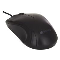 Sandberg (631-01) USB Mouse, 1200 DPI, 3 Buttons, Black