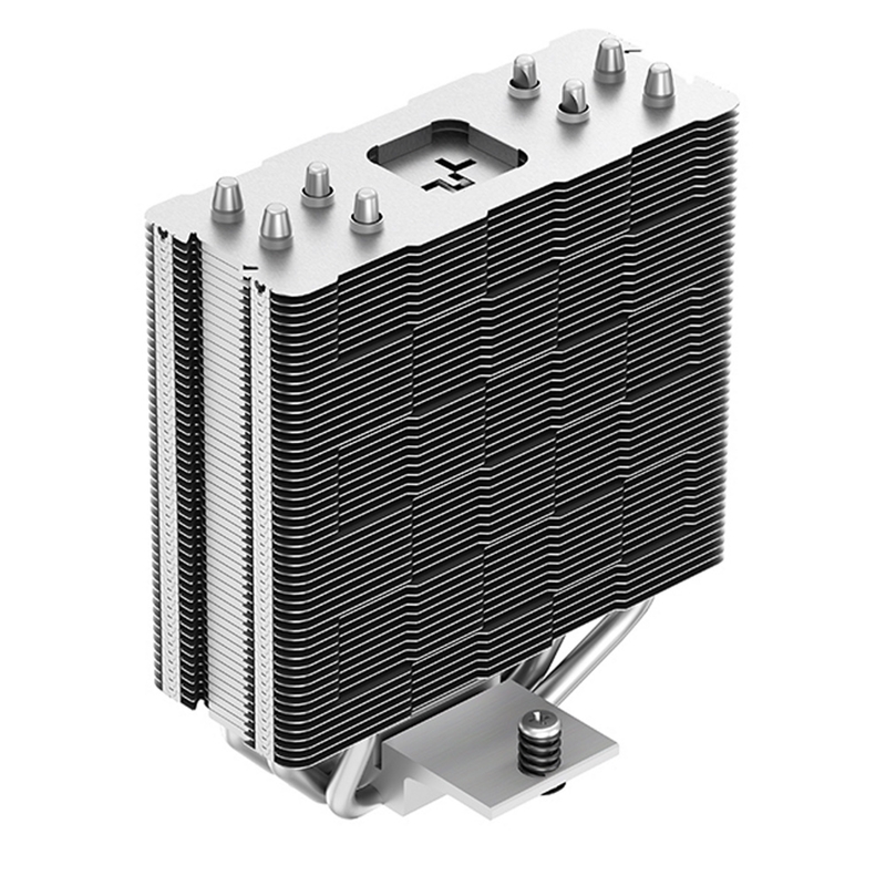 DeepCool AG400 Fan CPU Cooler, Universal Socket, High Efficiency 120mm PWM Cooling Black Fan, 220W Heat Dissipation Power, Intel LGA 1700 Bracket Included image 4