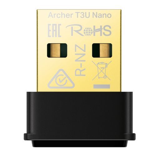 TP-LINK (Archer T3U Nano) AC1300 Wireless Dual Band Nano USB Adapter, MU-MIMO, USB2 image 1