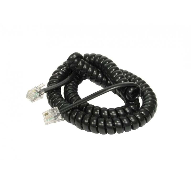 Coiled Telephone Handset Cord image 1