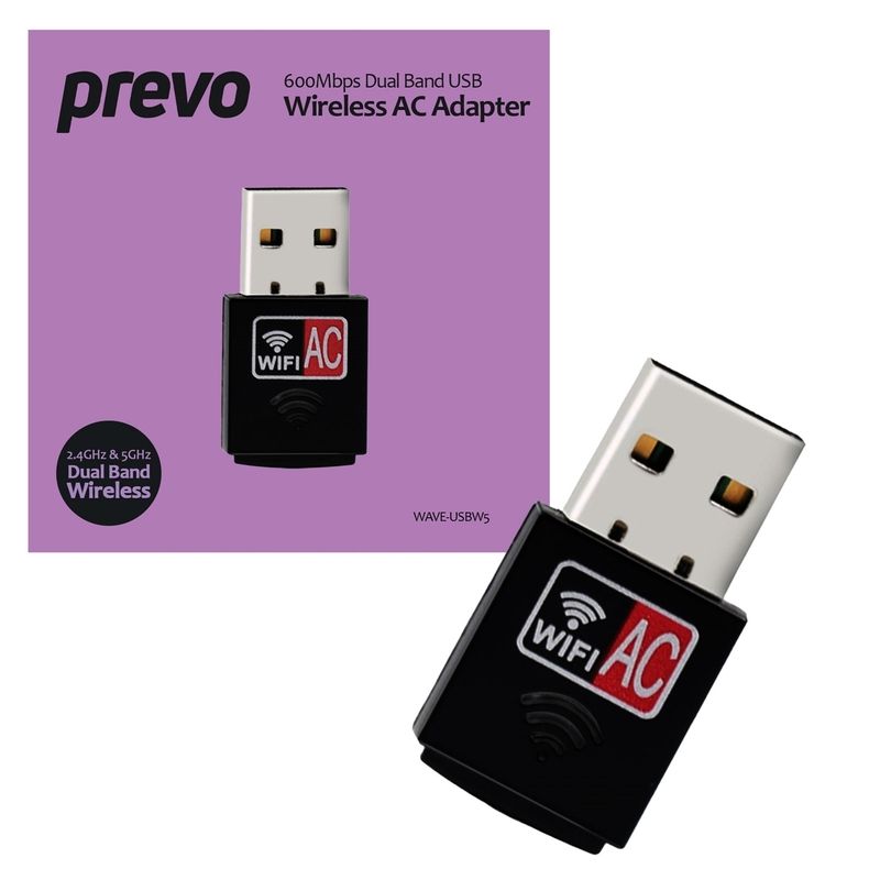 PREVO DUAL BAND WIRELESS USB ADAPTER image 1