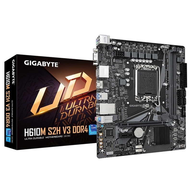 Gigabyte H610M S2H V3 DDR4 Mainboard image 1
