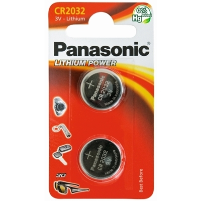 Panasonic CR2032 Pack of 2 image 1