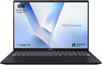 ASUS Vivobook Laptop, 16.0-inch 16:10 WUXGA Screen, CoPilot+ PC, Qualcomm Snapdragon X X1-26-100 Processor, 16GB RAM, 512GB PCIe G4 SSD, 19 Hour Battery Life, Windows 11 Home