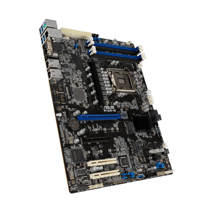 Asus P12R-E LGA1200 DDR4 ATX Server Motherboard image 1