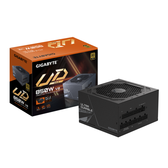 GIGABYTE UD GOLD 850W MODULAR PSU image 1