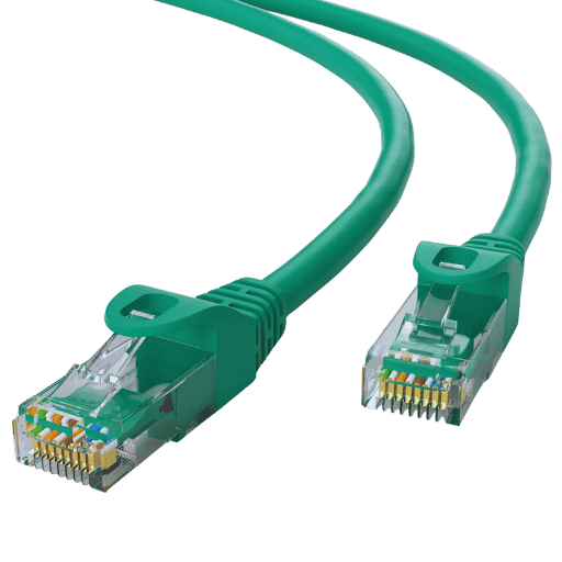 CAT6 Ethernet Cable 0.5m - Green image 1