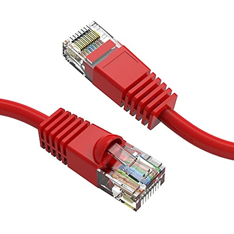 CAT6 Ethernet Cable 1m - Red image 1