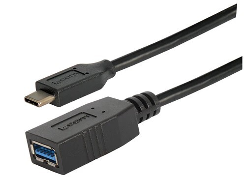 USB Type-C Male - A Female 50cm image 1