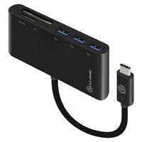 USB Type-C 3 Port USB Hub & Card Reader
