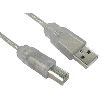 USB 2.0 Type A Male to Type B Male Printer Cable   5m