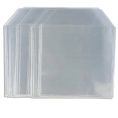 Neo Media CD / DVD 120 Micron PVC Sleeves - 100 Pack image 1