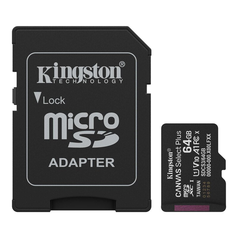 Kingston 256GB Canvas Select Plus microSD Card image 1