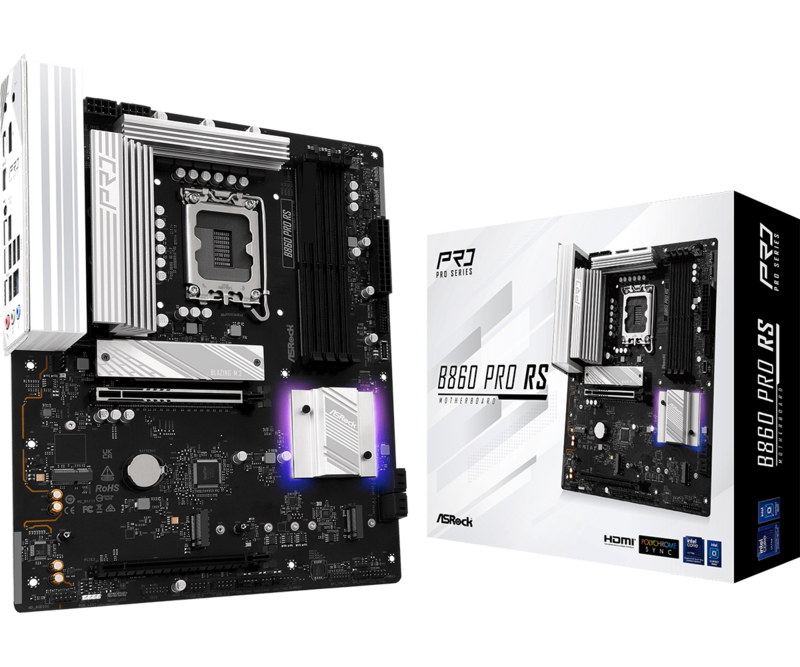 Asrock B860 Pro RS Mainboard image 1