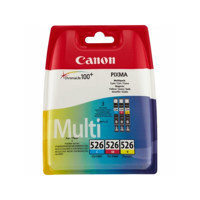 CANON Original CLI-526 Multipack C/M/Y image 1