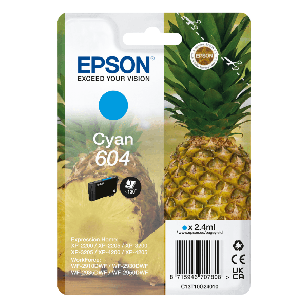 Epson Cyan 604 image 1
