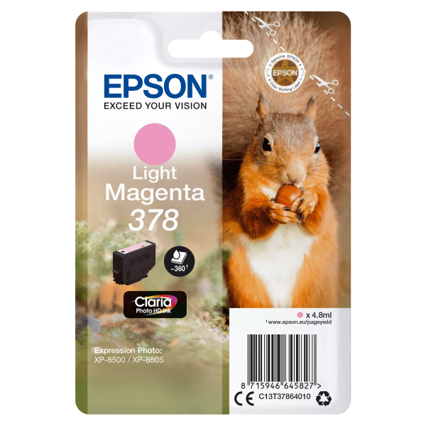 Epson 378 Light Magenta image 1
