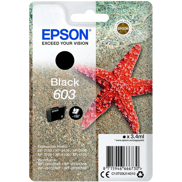 Epson 603 Black image 1