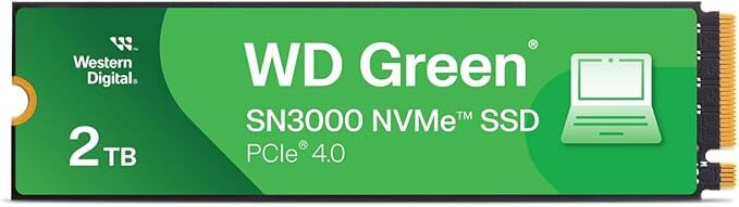 WD GREEN 2TB SN3000 NVMe SSD image 1