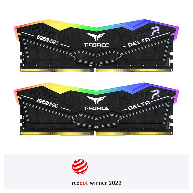 T-Force Delta RGB DDR5 32GB (2X16) 6000MHZ Desktop RAM image 1