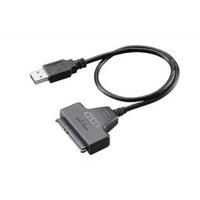USB 3.0 A Male to SATA Male 0.4m Black Converter Adapter - Akasa 