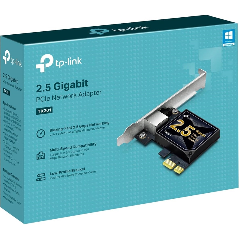 TP-Link TX201 2.5 Gigabit PCI Express Network Adapter image 1