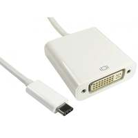 USB Type-C to DVI 15cm Leaded Adapter
