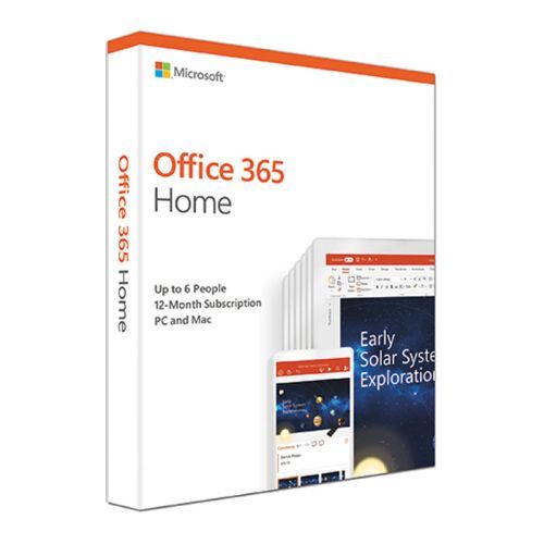 Microsoft 365 Family Subscription licence (1 year) up to 6 users, up to 5 devices image 1